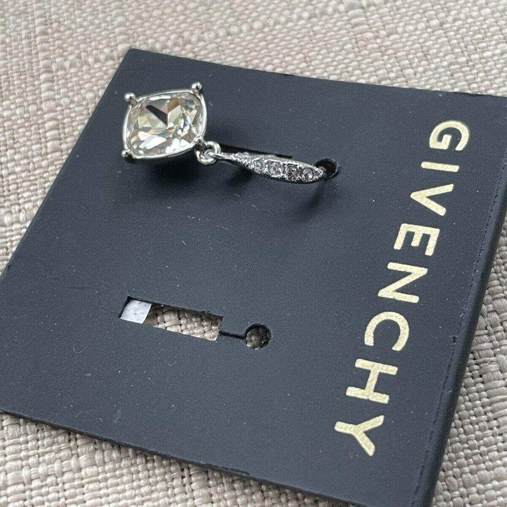 Givenchy Women Earrings Single Earring Jewelry Silver Tone Read Description - Picture 6 of 9